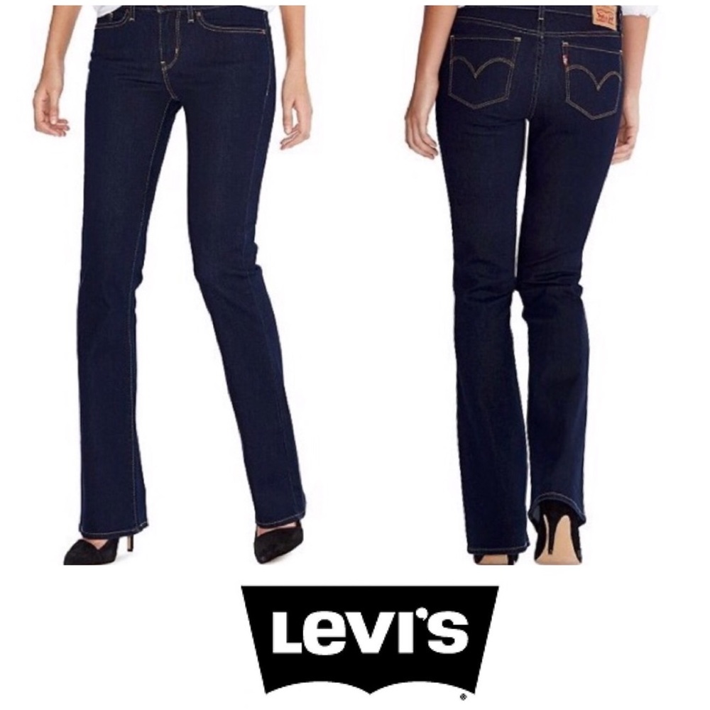 Levi Demi Curve Low Rise Bootcut Skinny